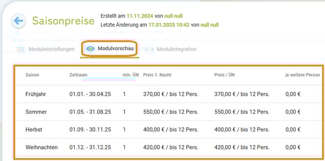Homepage-Modul Saisonpreise erstellen2