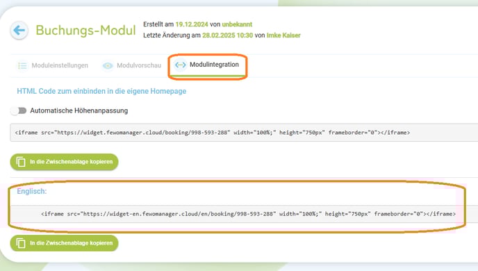 Homepage-Modul auf englisch1