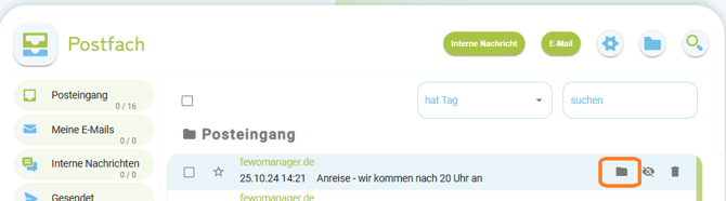 E-Mail in anderen Ordner verschieben2