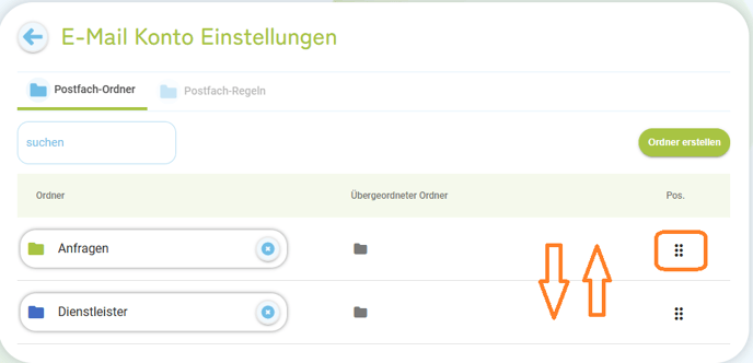 Eigene Ordner im Postfach erstellen3