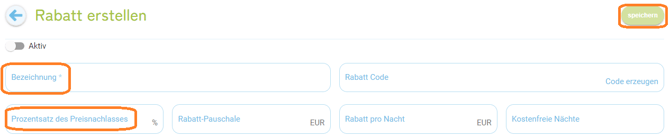 Beispiel prozentualen Rabatt erstellen1