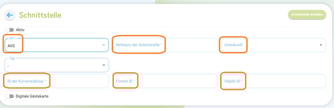 Schnittstelle AVS erstellen1