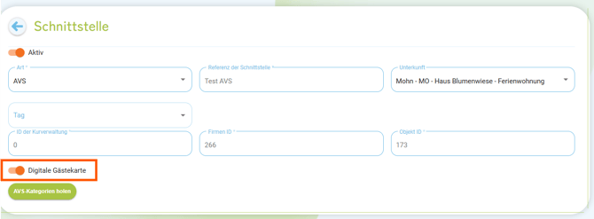 Schnittstelle AVS erstellen2