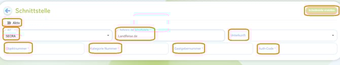 Schnittstelle zu Landreise.de1