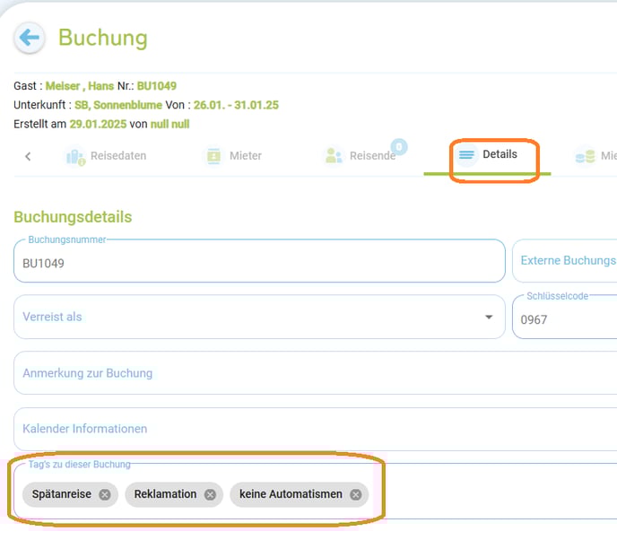 Tags für Buchungen - Erstellung und Verwendung2