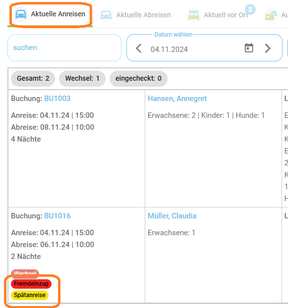 Tags für Buchungen - Erstellung und Verwendung6