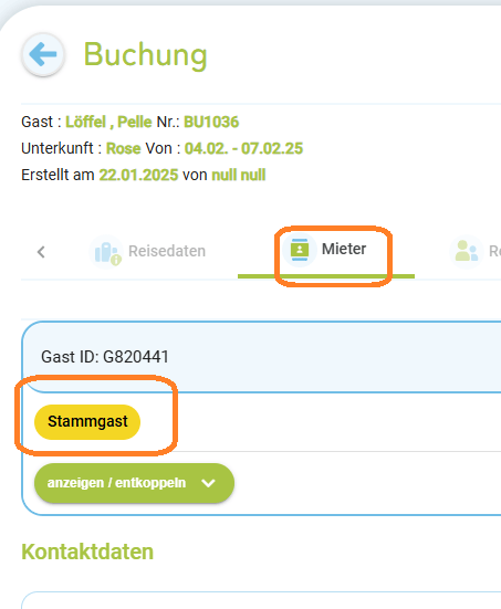Tags für Gäste - Erstellung und Verwendung5