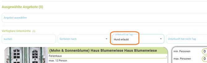 Tags für Unterkünfte - Erstellung und Verwendung5