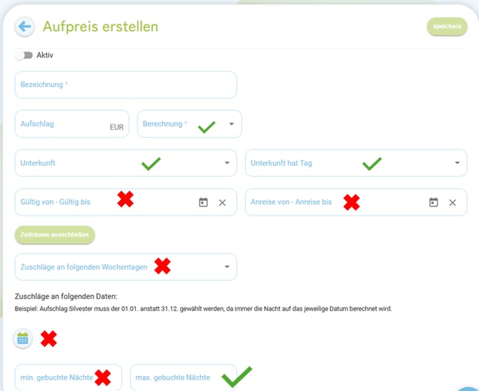 Channelmanager - Zuschläge übertragen1