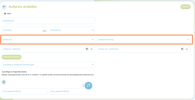 Zuschläge - Allgemein1