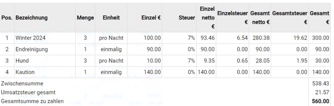 Buchung mit Provision verarbeiten4