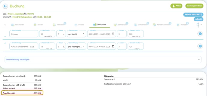 Workflow - Kaution erstatten2