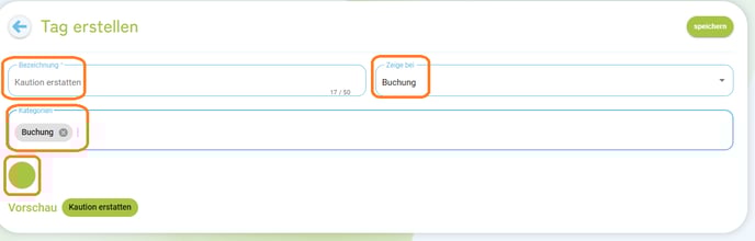 Workflow - Kaution erstatten5