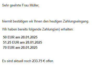 E-Mailvorlage Zahlungseingangsbestätigung (Allgemein)3