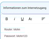 Unterkunft - Beschreibungstexte9