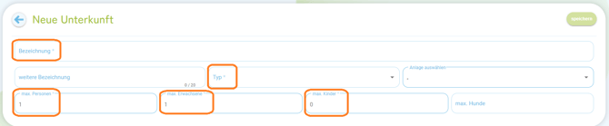 Unterkunft erstellen 3