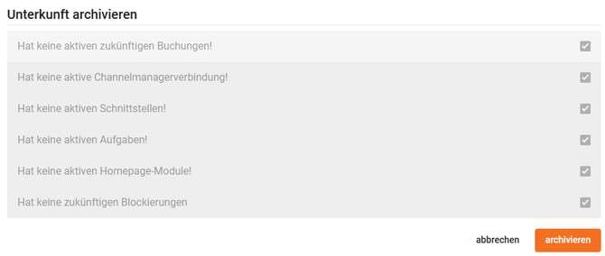 Unterkunft löschen 2